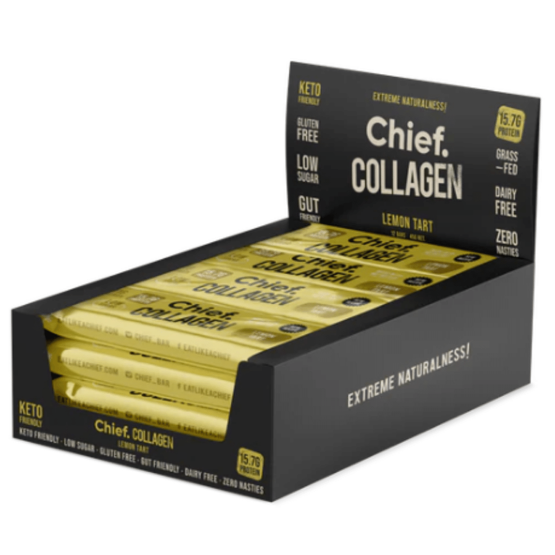Chief. Nutrition Collagen Protein Bars