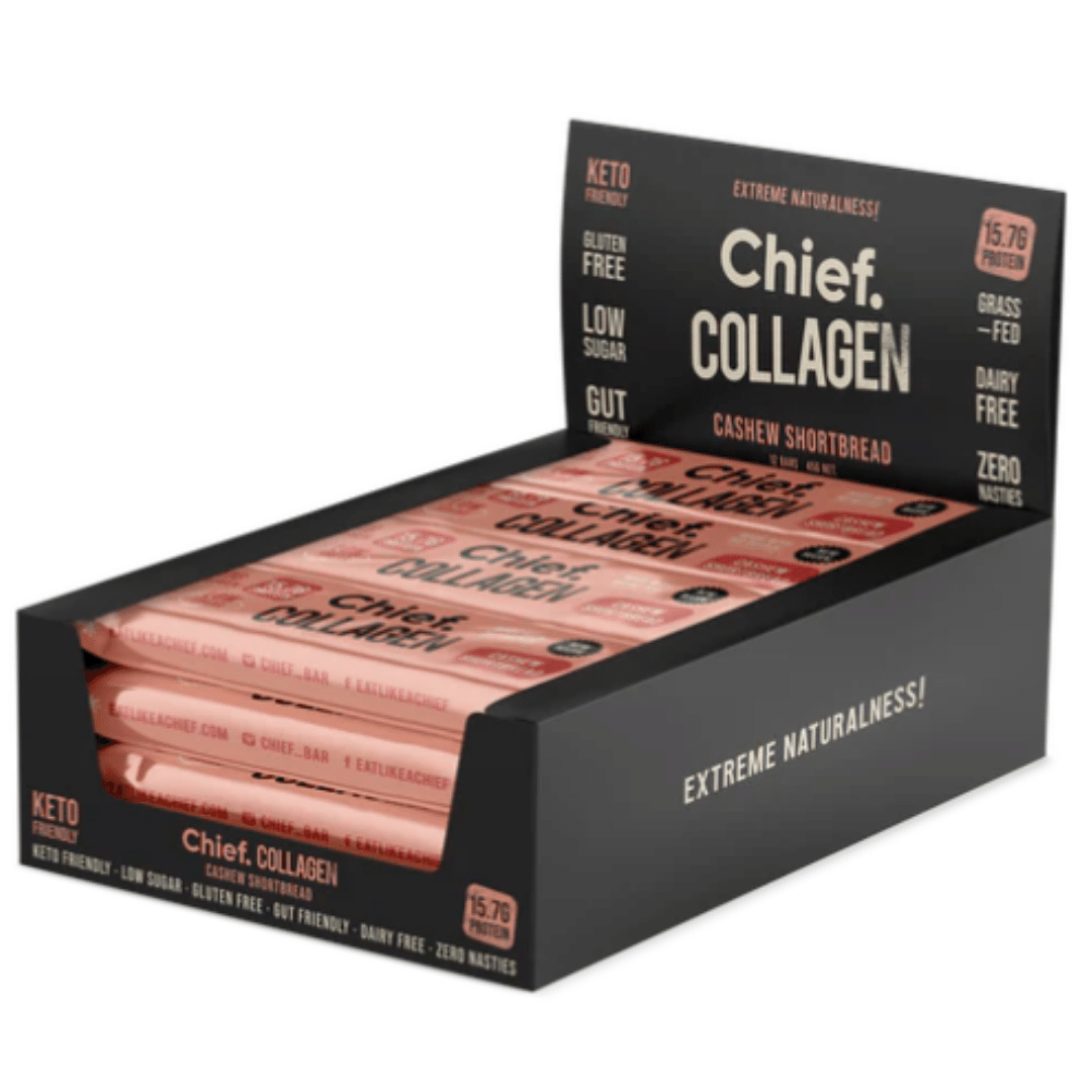 Chief. Nutrition Collagen Protein Bars