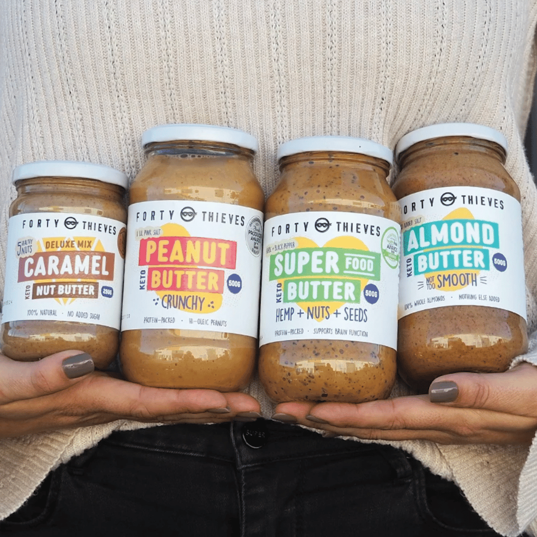 Forty Thieves Keto Nut Butters