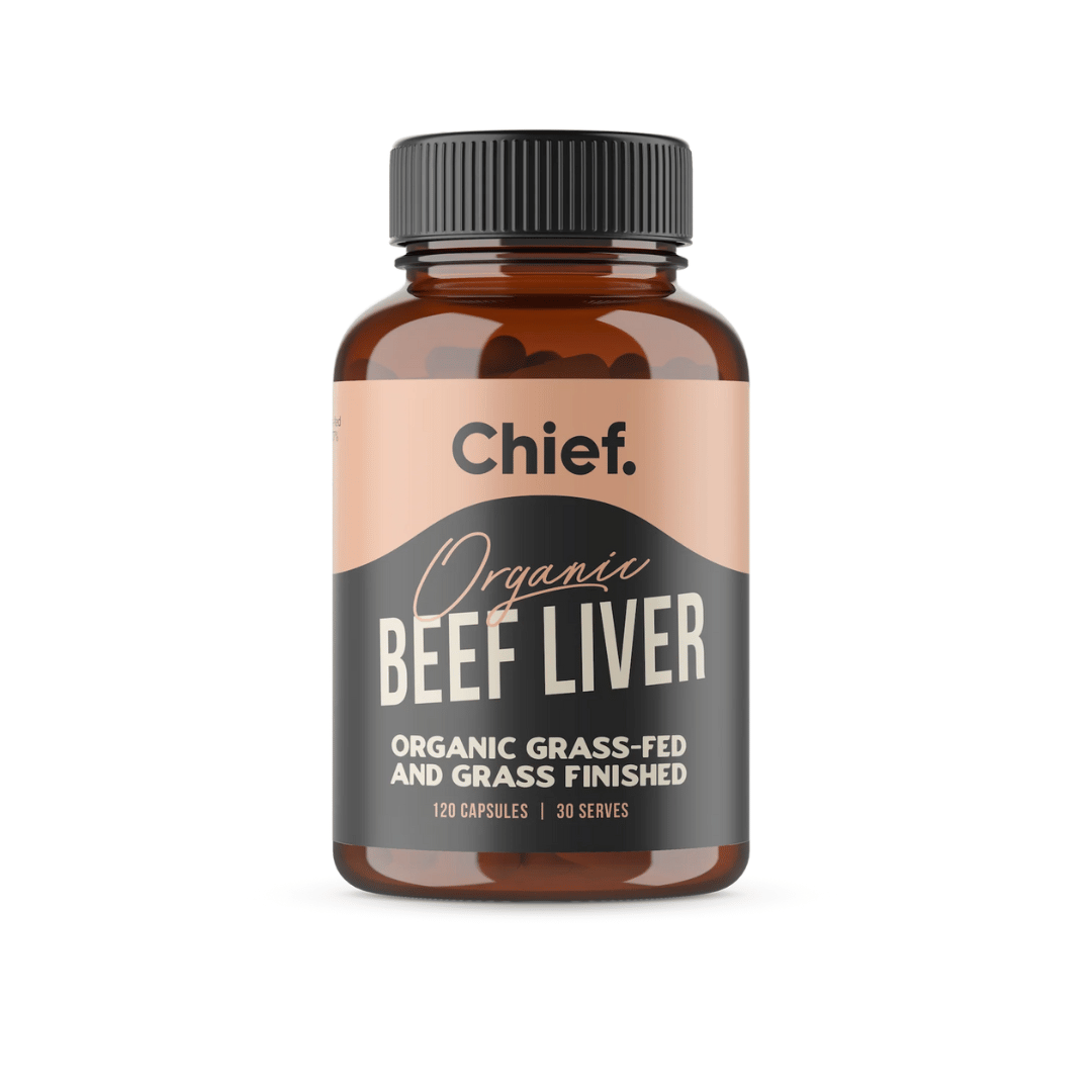 Chief Nutrition Organic Beef Liver Energy Boost