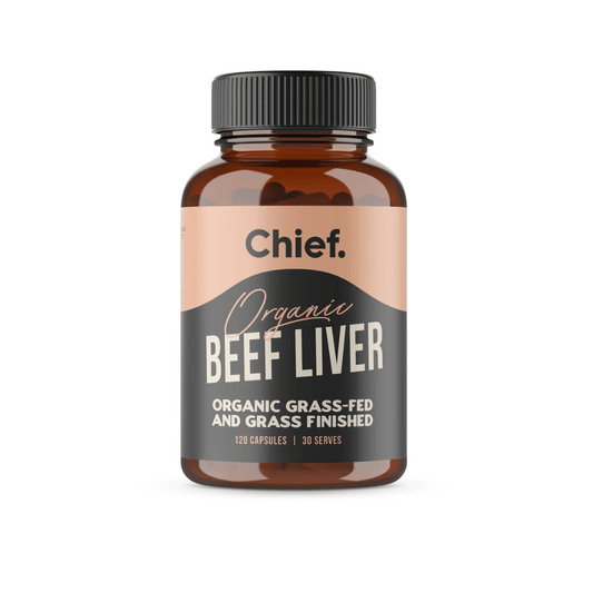 Chief Nutrition Organic Beef Liver Energy Boost