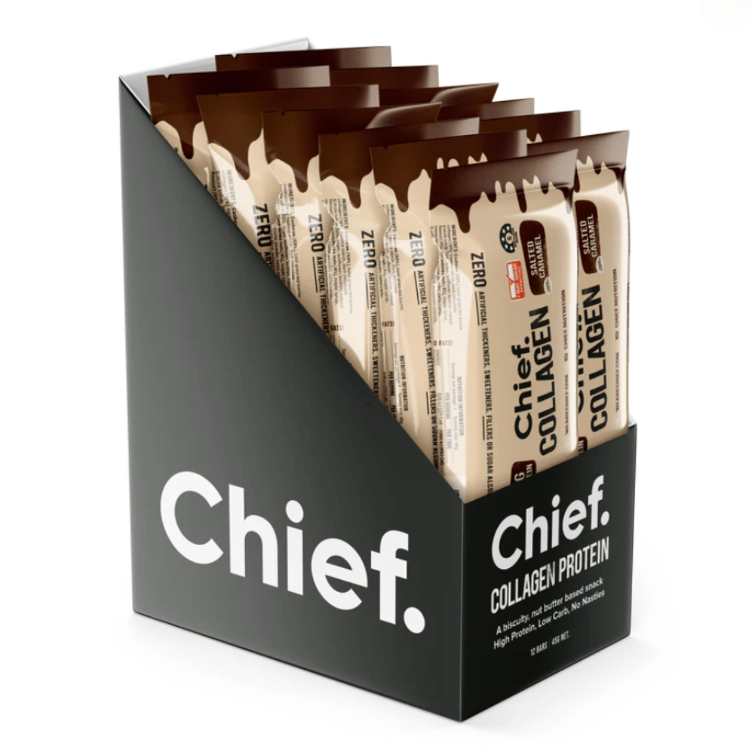 Chief. Nutrition Collagen Protein Bars