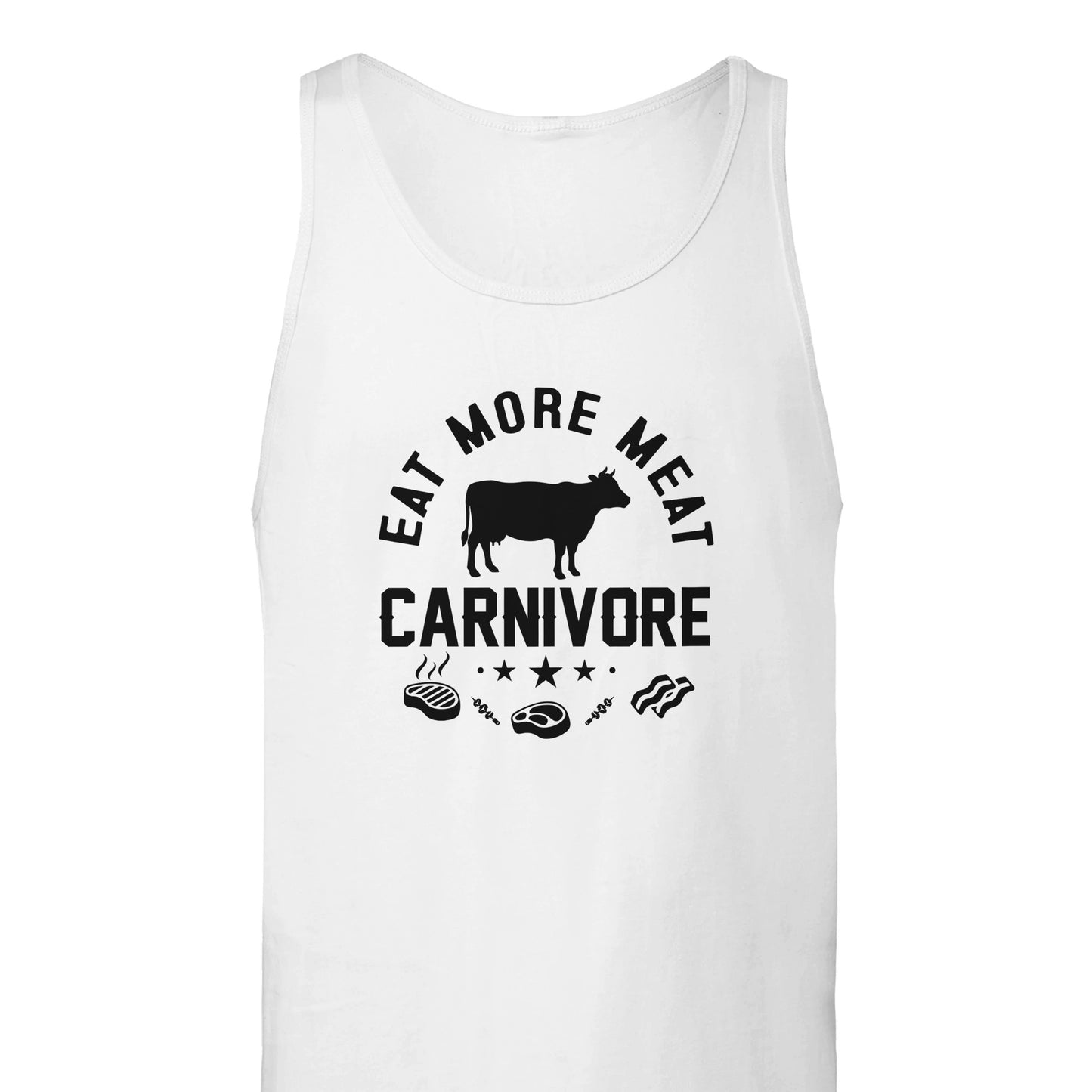 Eat More Meat Premium Unisex Tank Top