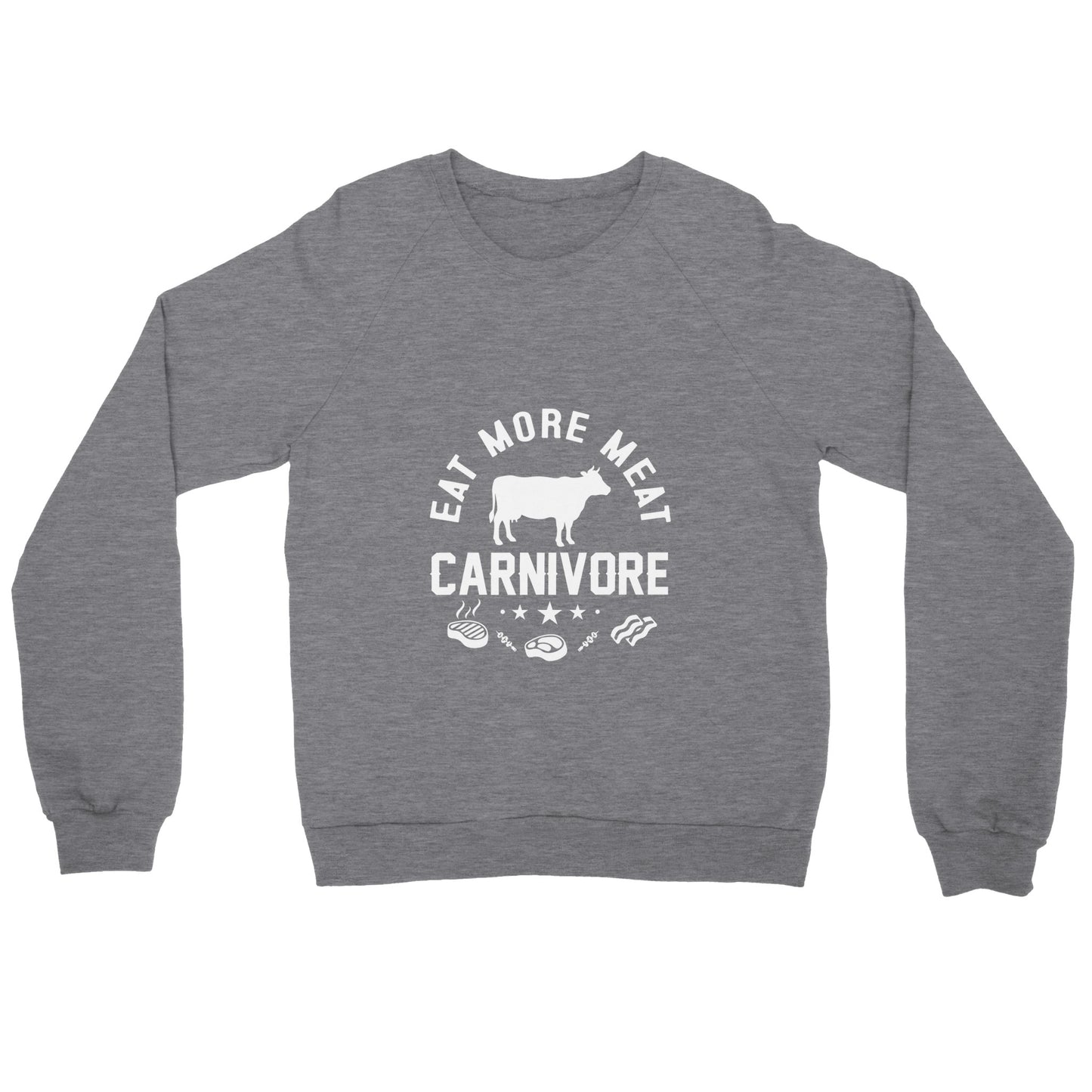 Eat More Meat Premium Unisex Crewneck Sweatshirt