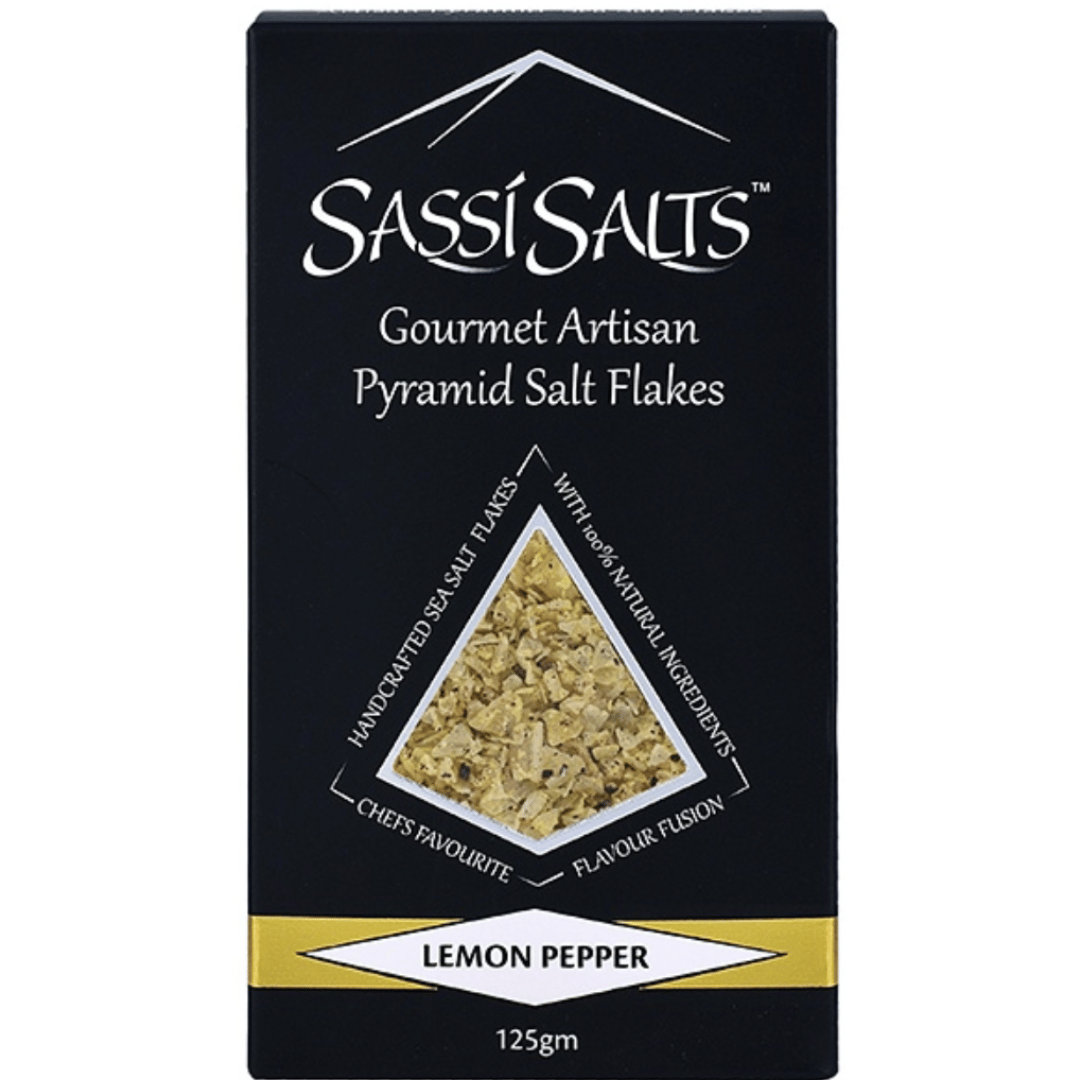 Sassi Salts Gourmet Artisan Pyramid Sea Salt Flakes