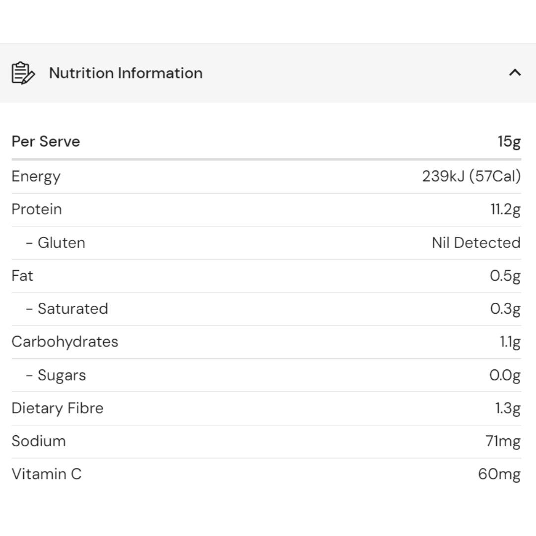Chief Nutrition Grass-fed Collagen Protein Powder