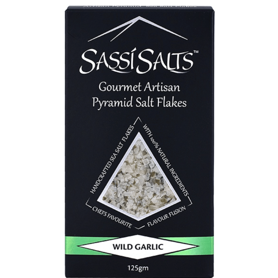 Sassi Salts Gourmet Artisan Pyramid Sea Salt Flakes