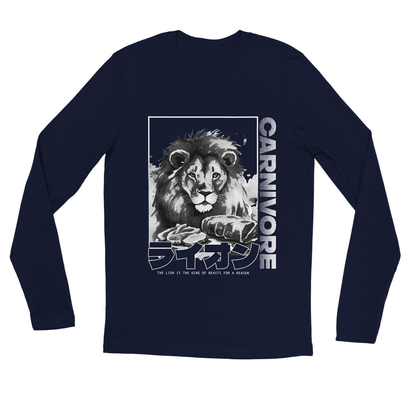 The Lion Premium Unisex Longsleeve T-shirt