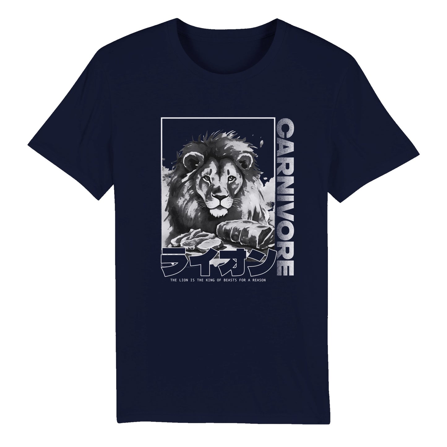 The Lion Organic Unisex Crewneck T-shirt