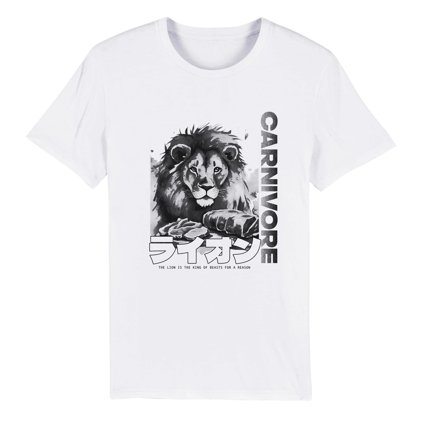 The Lion Organic Unisex Crewneck T-shirt