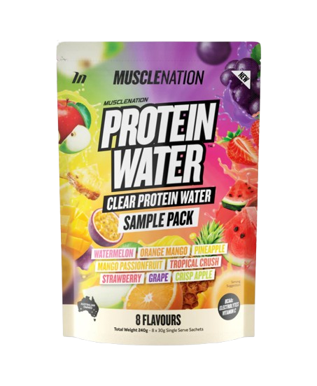 Muscle Nation Protein Water Sachets