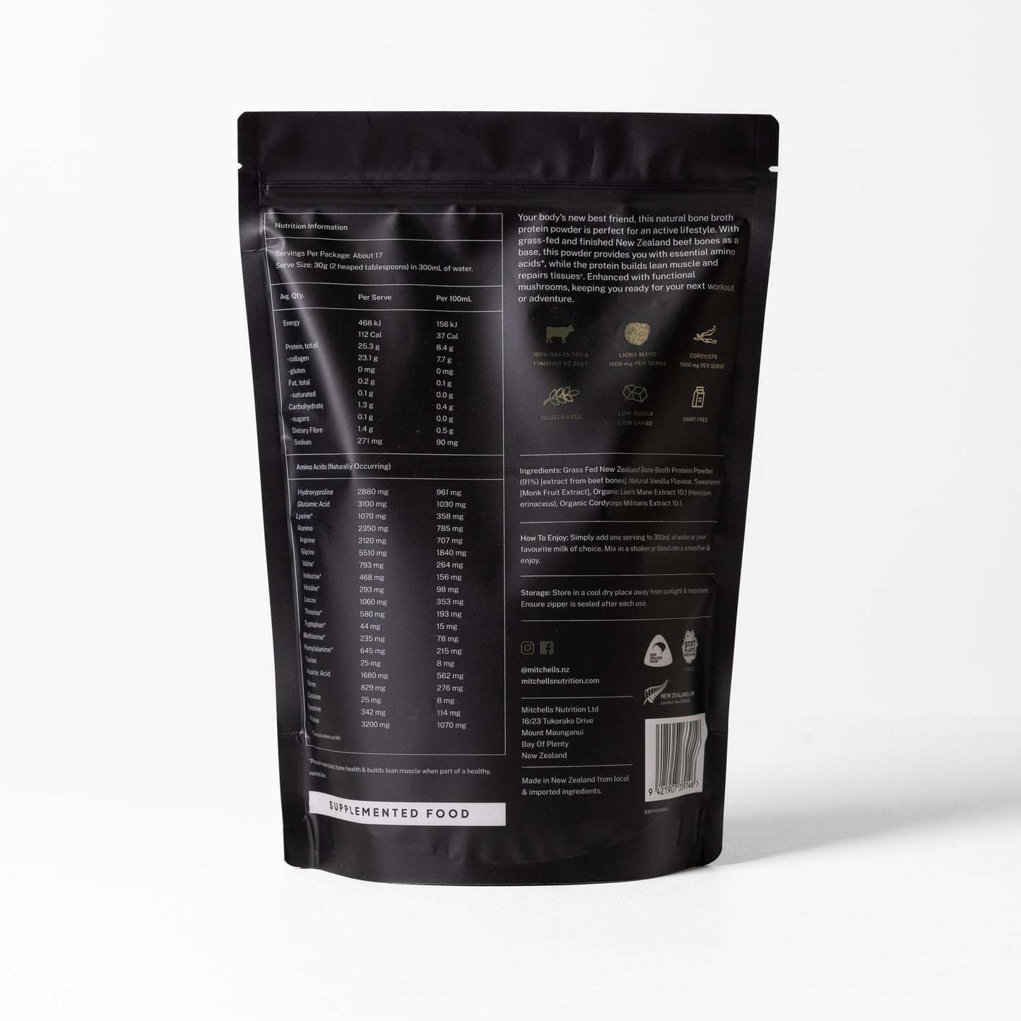 Mitchell's Bone Broth Protein Powders