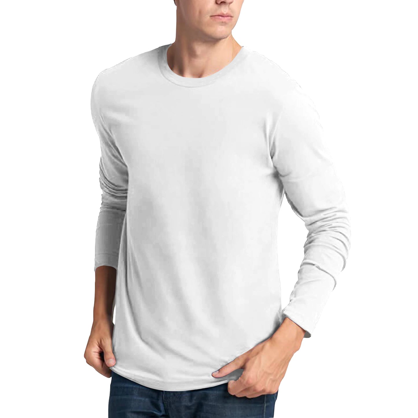Eat Meat, Be Happy Premium Unisex Longsleeve T-shirt