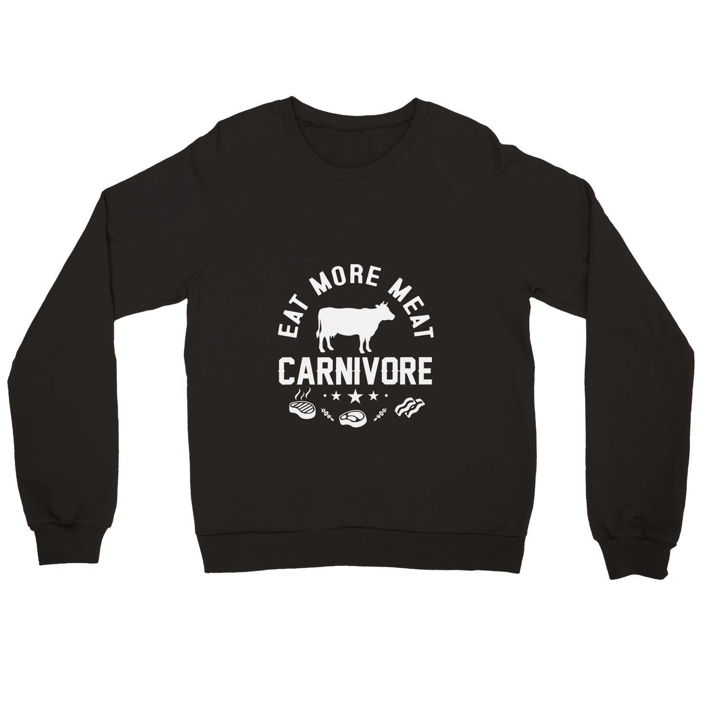 Eat More Meat Premium Unisex Crewneck Sweatshirt