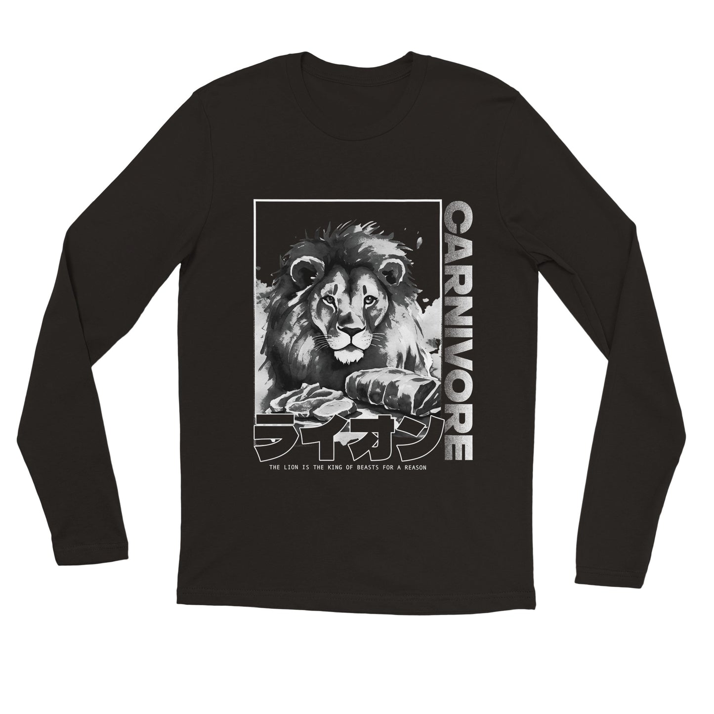 The Lion Premium Unisex Longsleeve T-shirt