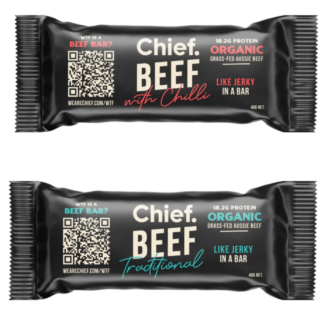 Chief. Nutrition Beef Bars
