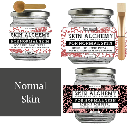 Natural Tallow Skincare Cleansing Bundle