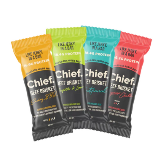 Chief. Nutrition Beef Bars