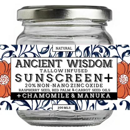 Tallow Sunscreens