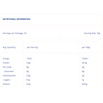 Soochi Unflavoured Prebiotic + Bovine Collagen Powder