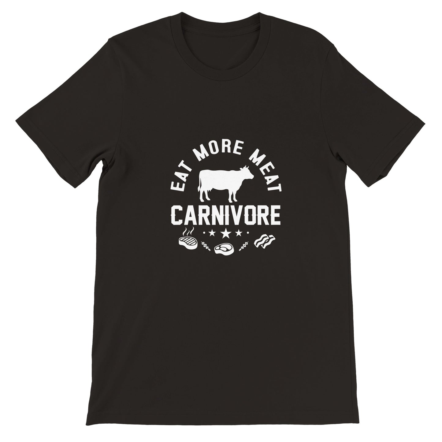 Eat More Meat Premium Unisex Crewneck T-shirt