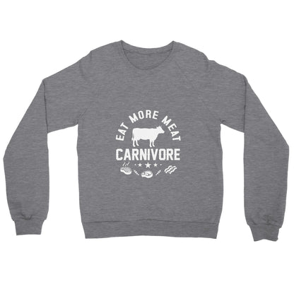 Eat More Meat Premium Unisex Crewneck Sweatshirt