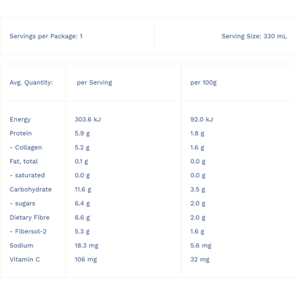 Soochi Collagen + Prebiotic Soda
