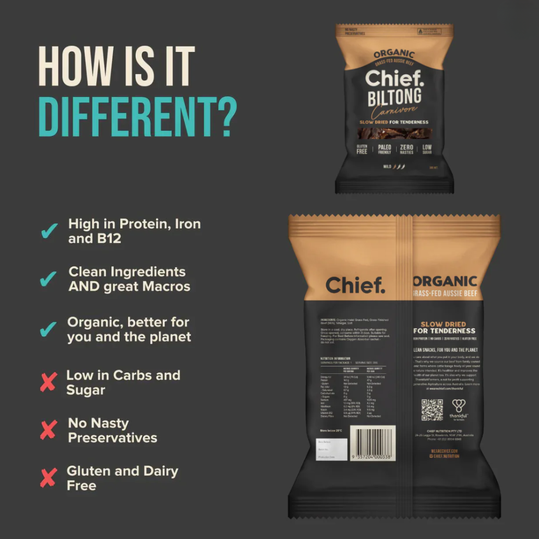 Chief. Nutrition Biltong