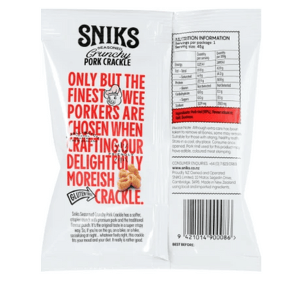 Sniks Pork Crackle