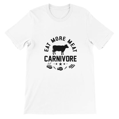 Eat More Meat Premium Unisex Crewneck T-shirt
