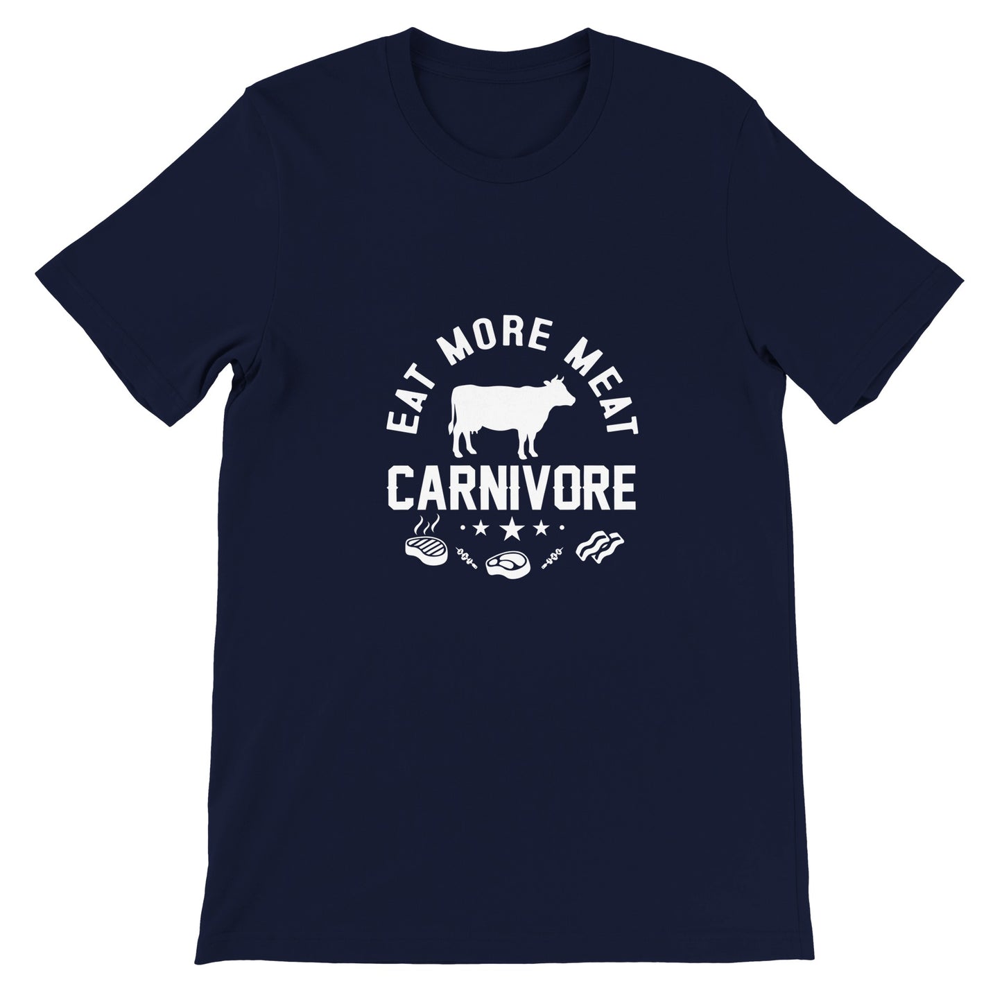 Eat More Meat Premium Unisex Crewneck T-shirt