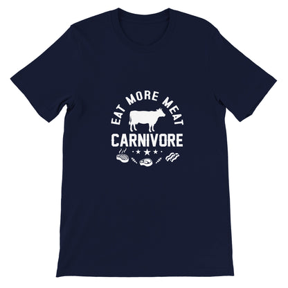 Eat More Meat Premium Unisex Crewneck T-shirt