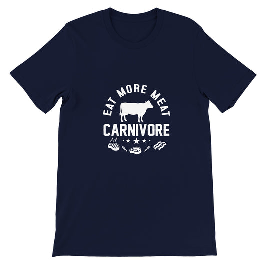 Eat More Meat Premium Unisex Crewneck T-shirt
