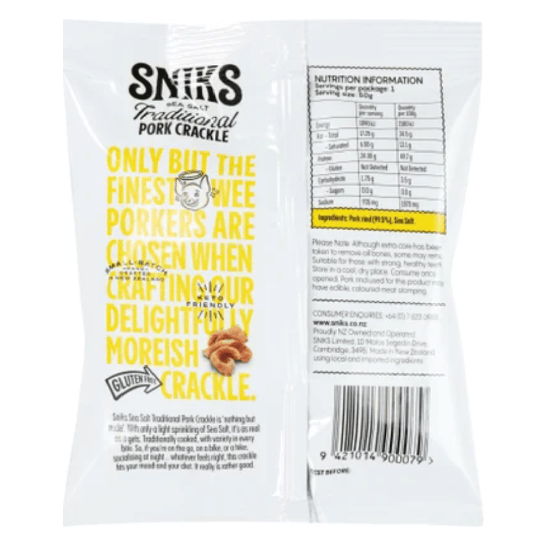 Sniks Pork Crackle