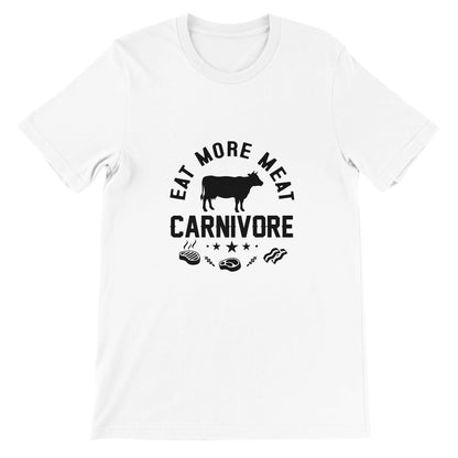 Eat More Meat Premium Unisex Crewneck T-shirt
