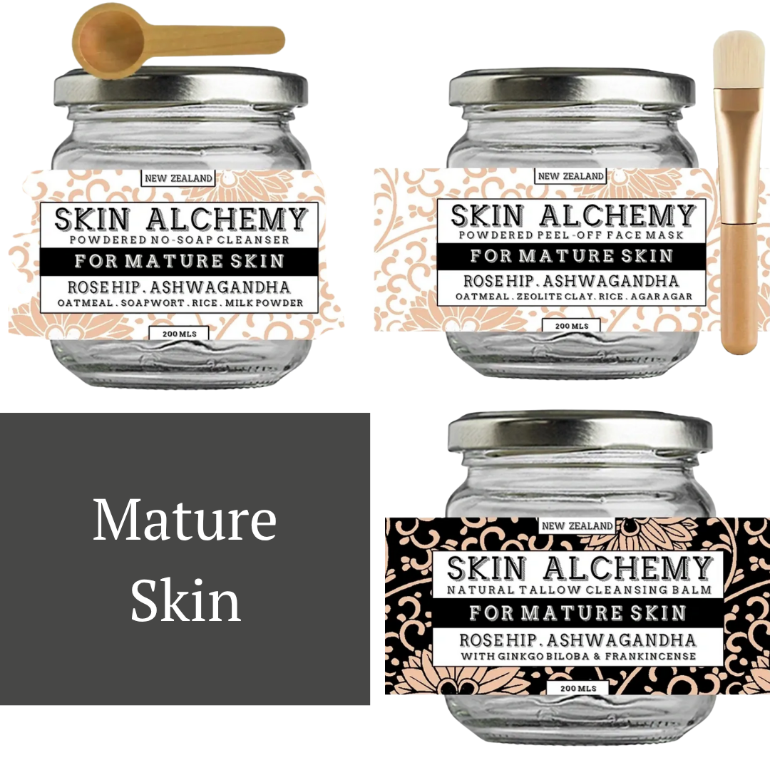 Natural Tallow Skincare Cleansing Bundle