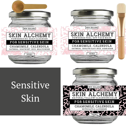 Natural Tallow Skincare Cleansing Bundle