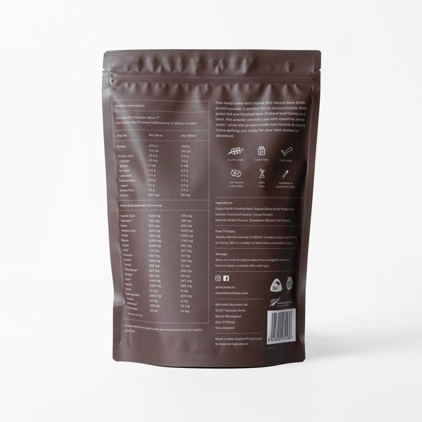 Mitchell's Bone Broth Protein Powders