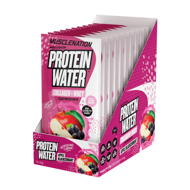 Muscle Nation Protein Water Sachets