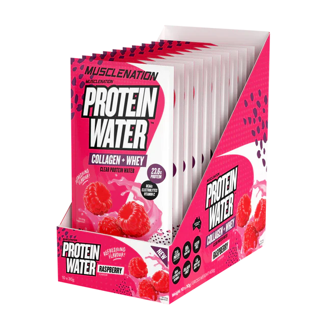 Muscle Nation Protein Water Sachets