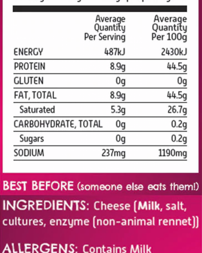 QB's Crunchy Cheese