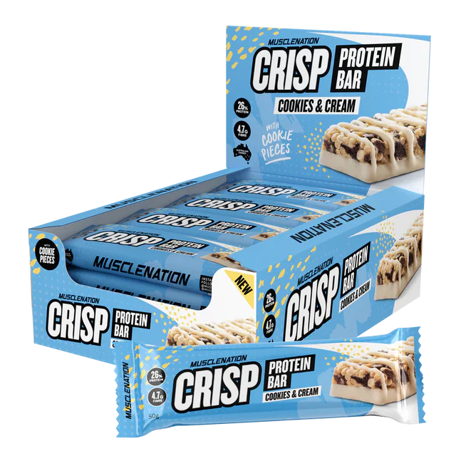 Muscle Nation Crisp Protein Bars