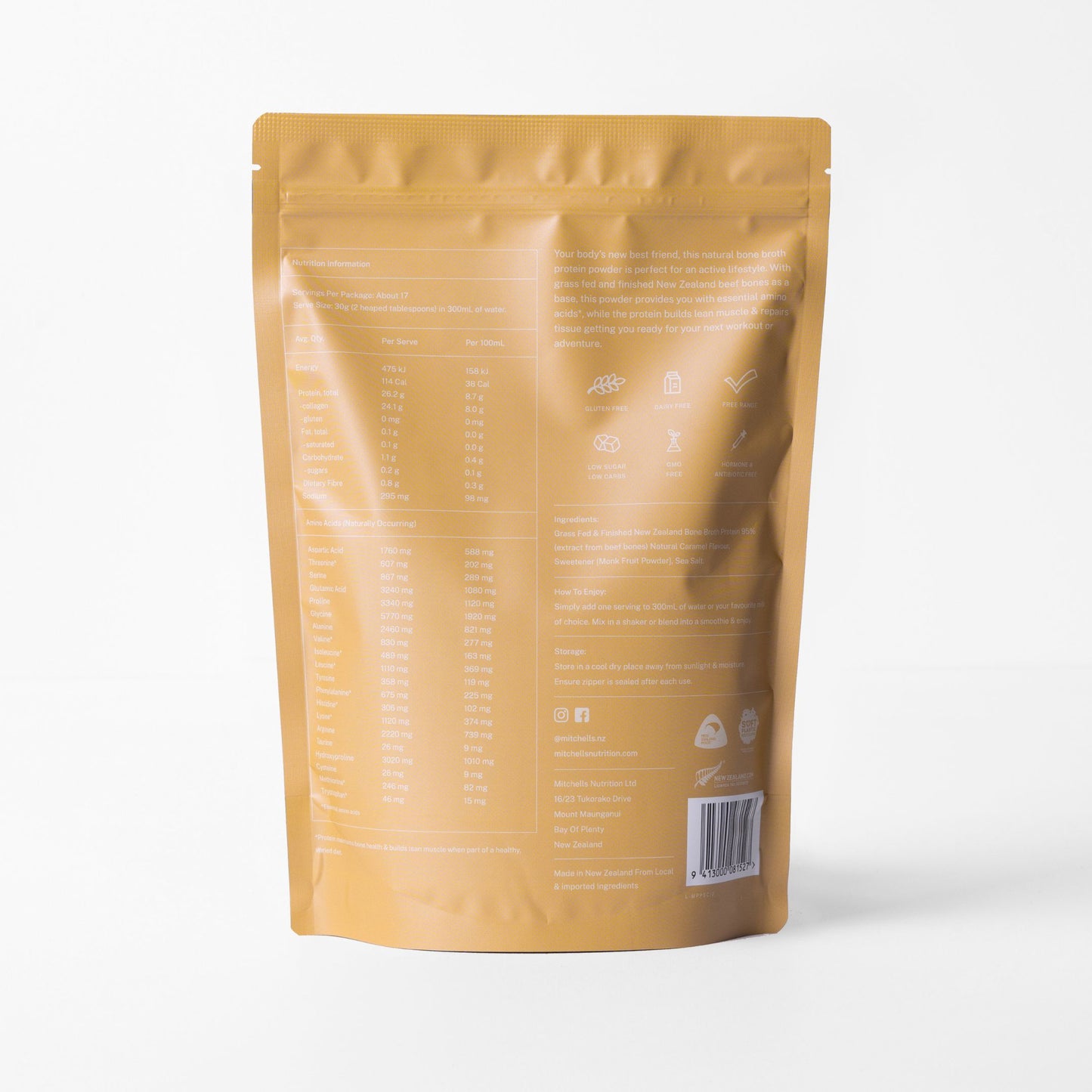 Mitchell's Bone Broth Protein Powders