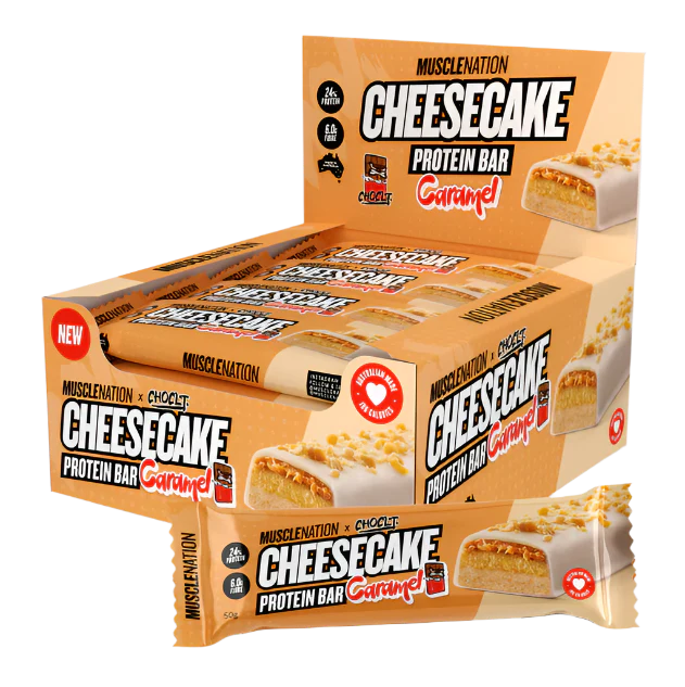 Muscle Nation Cheesecake Protein Bars