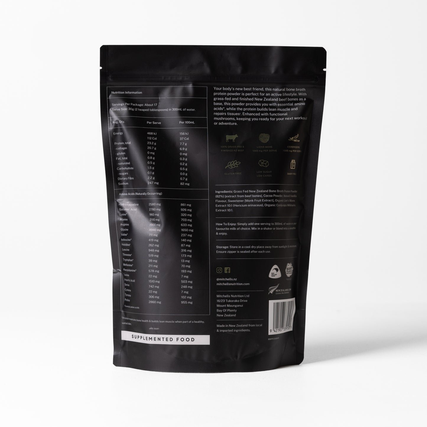 Mitchell's Bone Broth Protein Powders