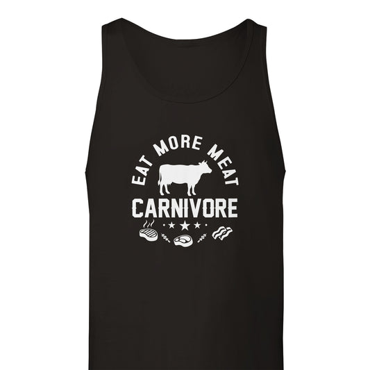 Eat More Meat Premium Unisex Tank Top