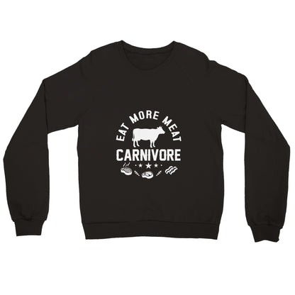 Eat More Meat Premium Unisex Crewneck Sweatshirt